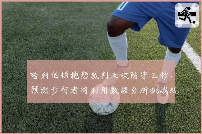 哈利伯顿抱怨裁判未吹防守三秒，预测步行者将利用数据分析挑战规则